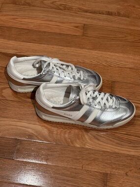 Gola Sneakers - Silver - Size 8